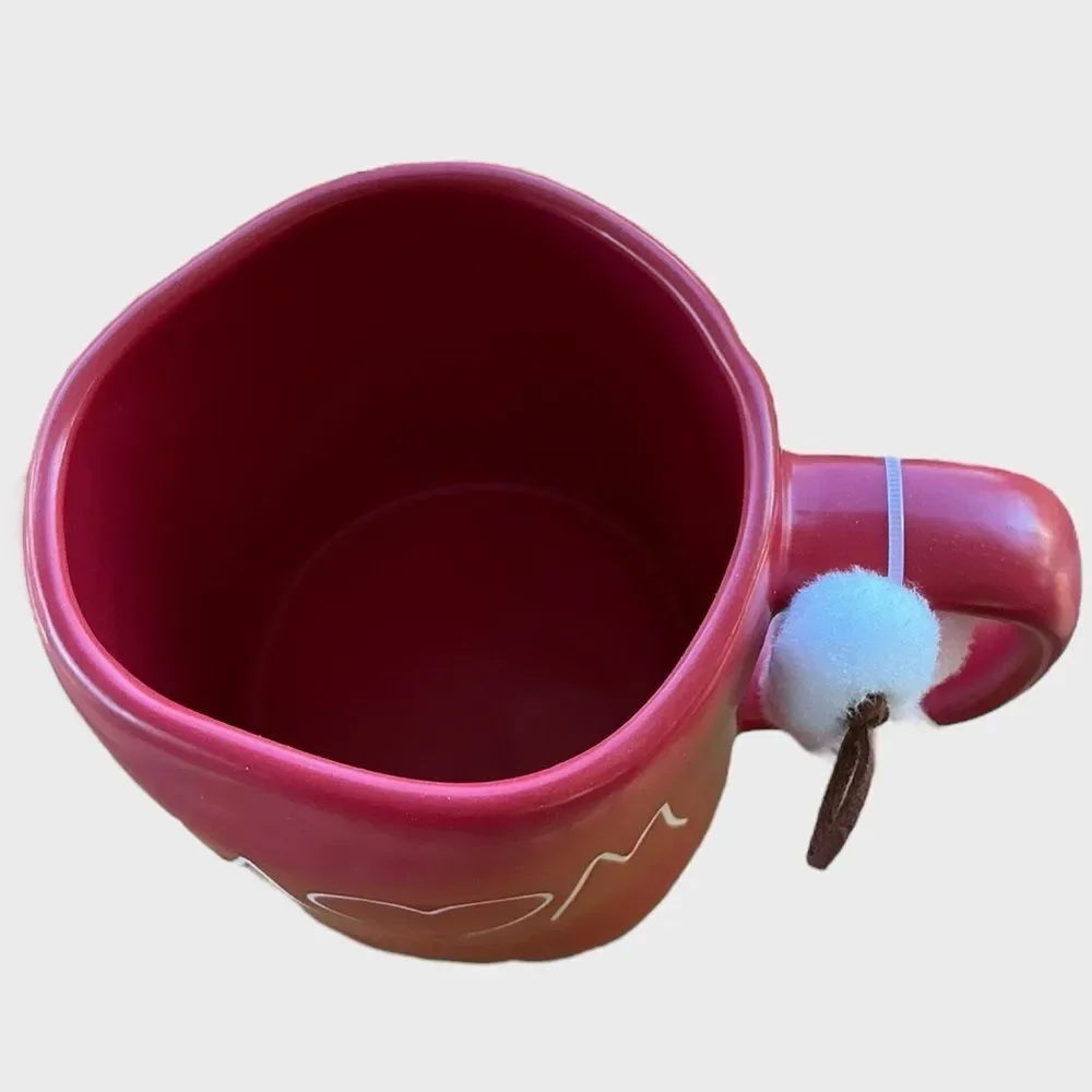 Rae Dunn MOM Red Mug Heart Charm 2024 Release NWT